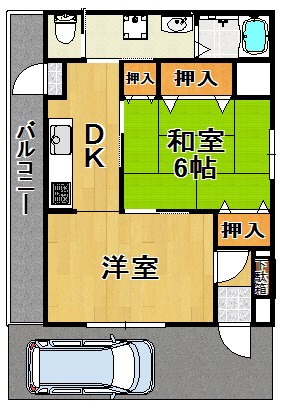ＯＢＡ住吉川 間取り