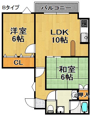 アグレアブル住之江 間取り