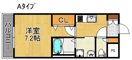 フレンドリーハイツ住吉 間取り