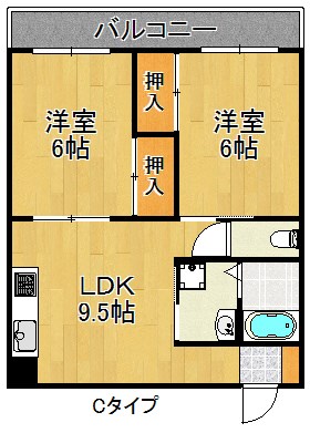 アネックス住ノ江 間取り