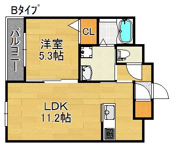 ロイヤルヒルズ住之江 間取り