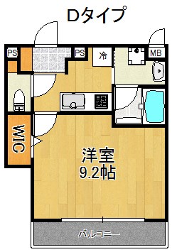 オリーブコート天下茶屋 間取り