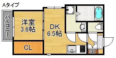 ハーモニーテラス上住吉 間取り