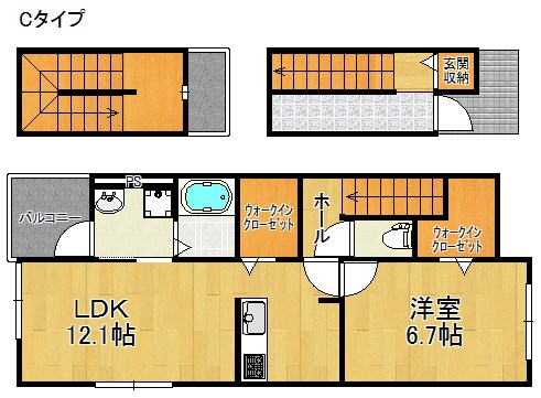 ココ・クロヌ 間取り