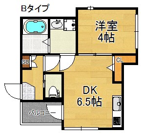 ハーモニーテラス上住吉 間取り