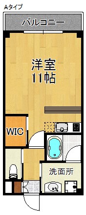 AVENIR粉浜 間取り