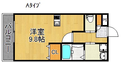 ジーメゾン墨江 間取り