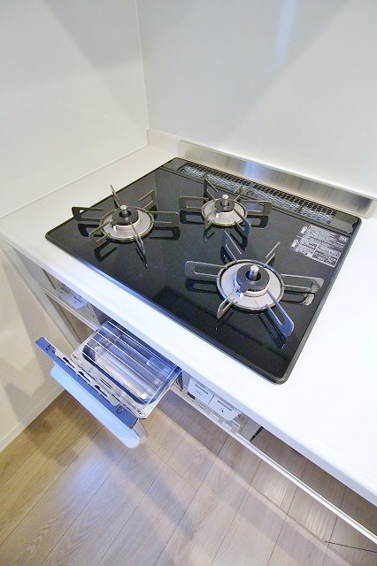 メゾン帝塚山  3口システムキッチン