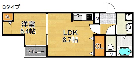 コスモクレスト清水丘 間取り