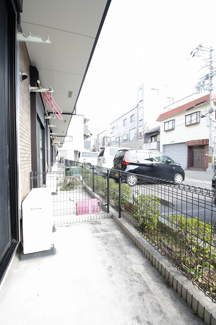 ラフィーネ住之江 ベランダ