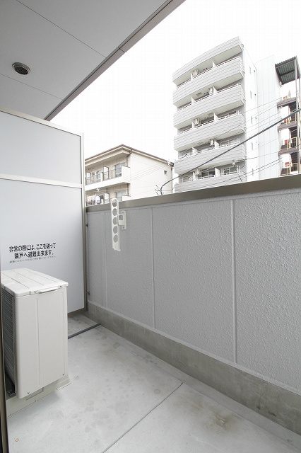 グランエクラ天下茶屋 ベランダ