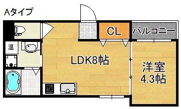FDS　BIJOU SUITES 間取り