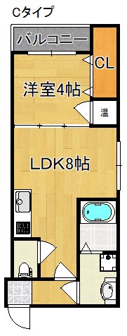 FDS BIJOU SUITESⅡ 間取り