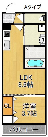 オルフェアメゾン南加賀屋 間取り