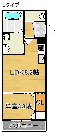 オルフェアメゾン南加賀屋 間取り