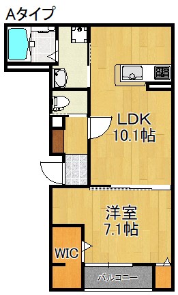 アプリーレⅡ 間取り
