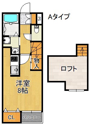 コーポM+ 間取り