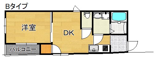 ビブレ天下茶屋 間取り