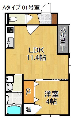 オルフェアメゾン清水丘壱番館 間取り