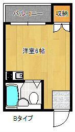 グランソシエ住之江 間取り