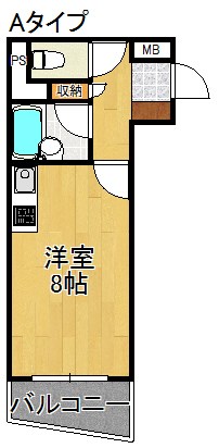 シャトレーヌ北島 間取り