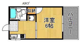 カワカミハイツ 間取り