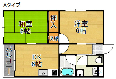 河波マンション 間取り