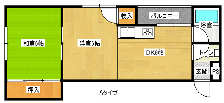 住ノ江ハイツ 間取り