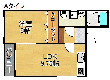 エスティーノあかり 間取り