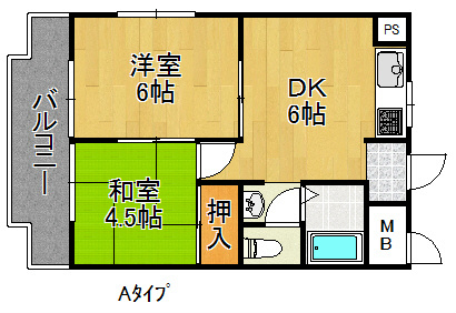 グラシオコハマ 間取り