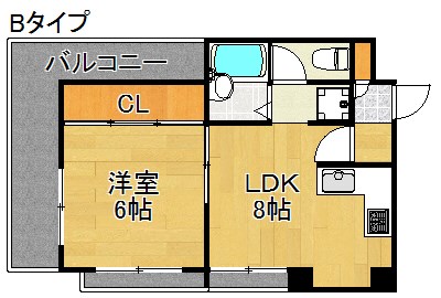 ラパンジール粉浜 間取り