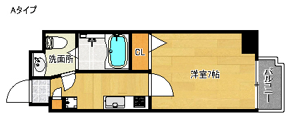 FDS KOHAMA WEST 間取り