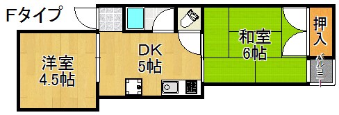 エトワール住之江 間取り