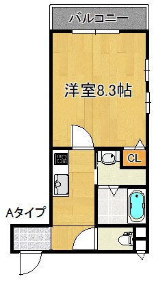 フジパレス沢ノ町Ⅱ番館 間取り