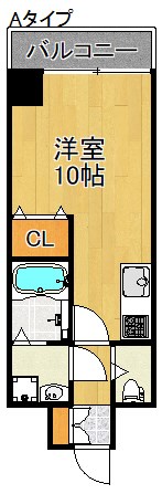 プラディーパ花園町 間取り