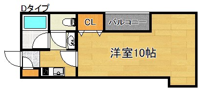 グランソシエ玉出Ⅲ 間取り