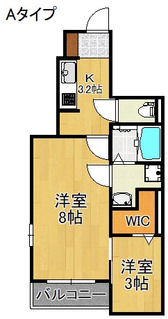 ヴィラ　オーブ 間取り