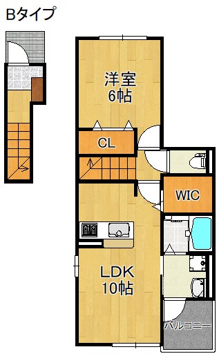 ヴィラ　オーブ 間取り