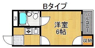 ヴィラ玉出 間取り