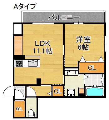 シャーメゾン千本 間取り