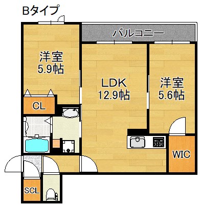 シャーメゾン千本 間取り
