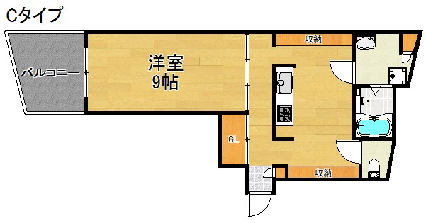 イブニングテラス 間取り