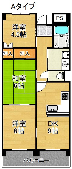 カサ・コモド 間取り