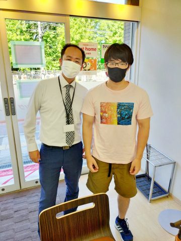 満足いくお部屋選びが出来ました。