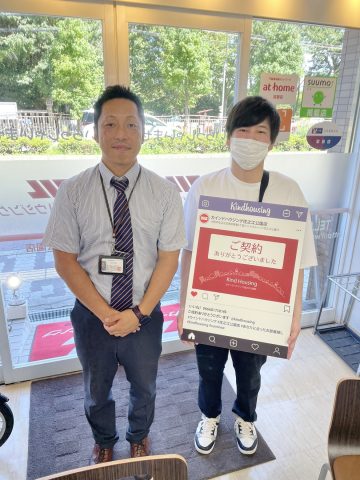 無事部屋を見つけれました。